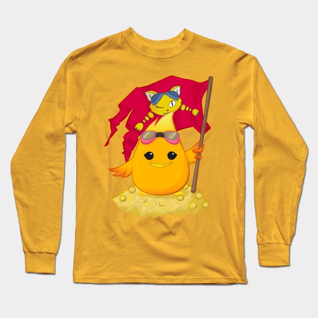 Skies of Arcadia Aika Long Sleeve T-Shirt by CuteNerds